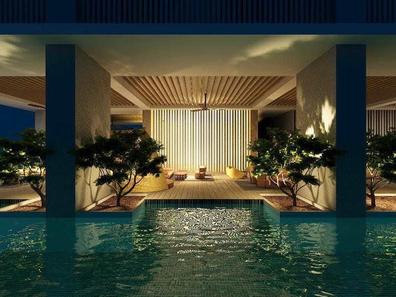 The Ruma Hotel And Residences Kuala Lumpur Exteriér fotografie The pool at the hotel