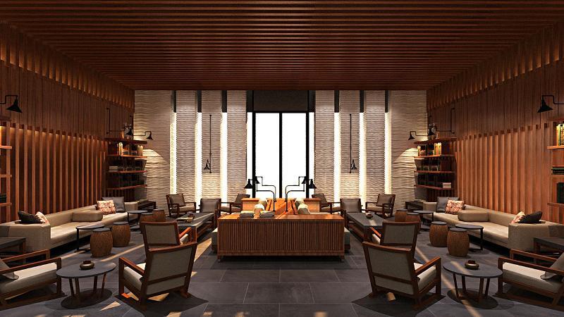 The Ruma Hotel And Residences Kuala Lumpur Exteriér fotografie 3D interior rendering